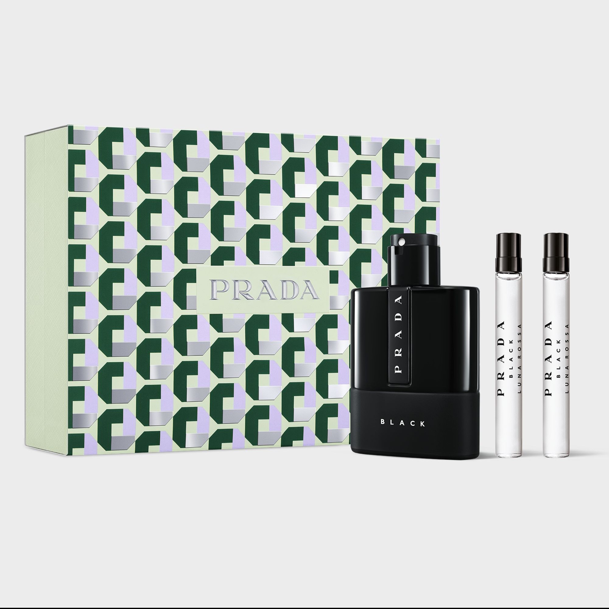 Prada Beauty Luna Rossa Black Eau de Parfum Gift Set | Men's Cologne